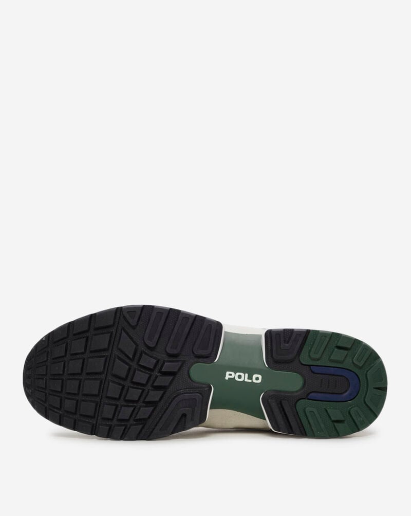 Polo Ralph Lauren Jogger Suede  Mesh Sneaker 809960932002 Beige 6