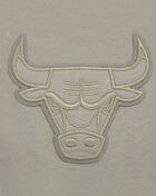 Chicago Bulls Neutral Drop Shoulder Fleece Pull Over Hoodie
