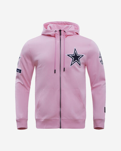 Dallas Cowboys Classic Chenille Double Knit Full-Zip Hoodie