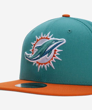 9Fifty Miami Dolphins Evergreen Snapback Hat