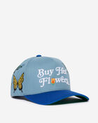 Field Grade Buy Her Flowers Full Twill Trucker Hat 1006536 Blue 1