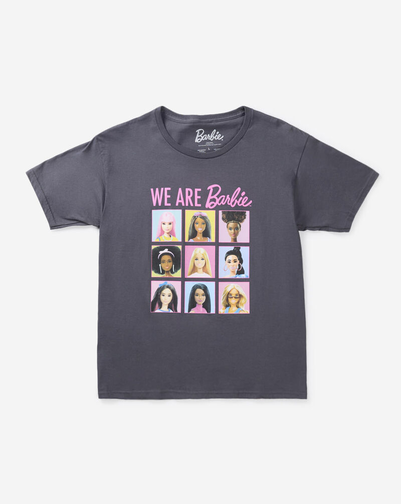 Graphic Tees Kids' We Are Barbie Tee 1BQ023ABGNS Grey 1