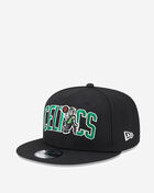 9Fifty Boston Celtics Logo Blend Snapback Hat