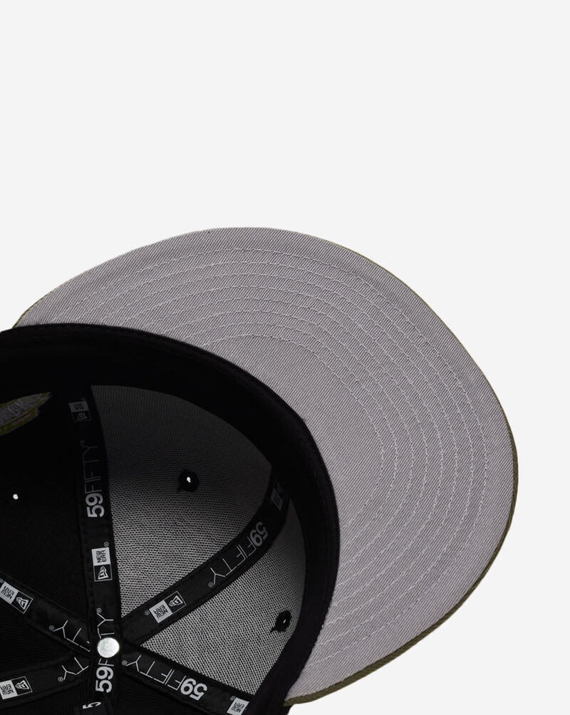 New Era 59Fifty Chicago White Sox Green Bark Fitted Hat 70948467 Black 4