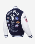 New York Yankees Old English Rib Wool Varsity Jacket