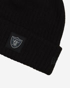 New Era Oakland Raiders Rubberized Knit Beanie 60833854 Black 2