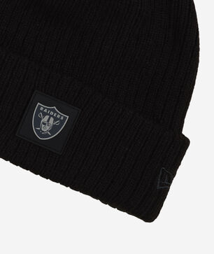 Oakland Raiders Rubberized Knit Beanie