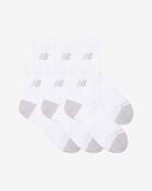 New Balance Active Quarter Socks 6 Pack LAS65202WT White 3