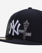 New Era 59Fifty New York Yankees State Stitch Fitted Hat 60641266 Blue 2