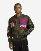 Camo Print Nylon Jacket