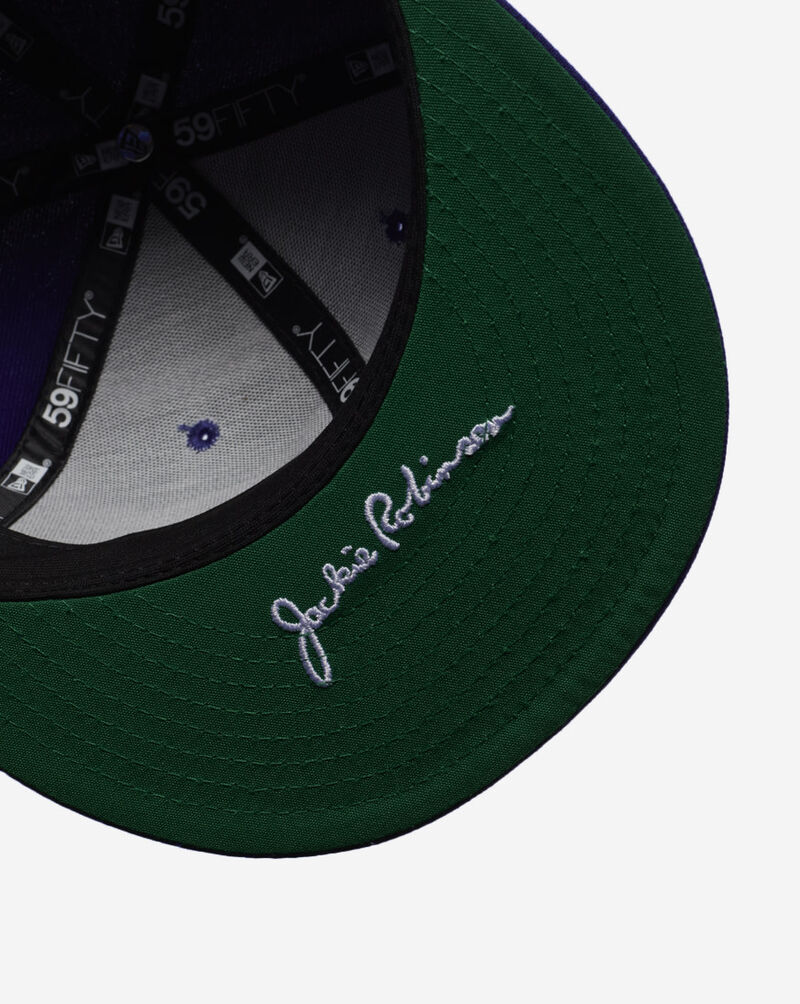 New Era 59Fifty Brooklyn Dodgers Jackie Robinson Fitted Hat 60662365 Blue 4