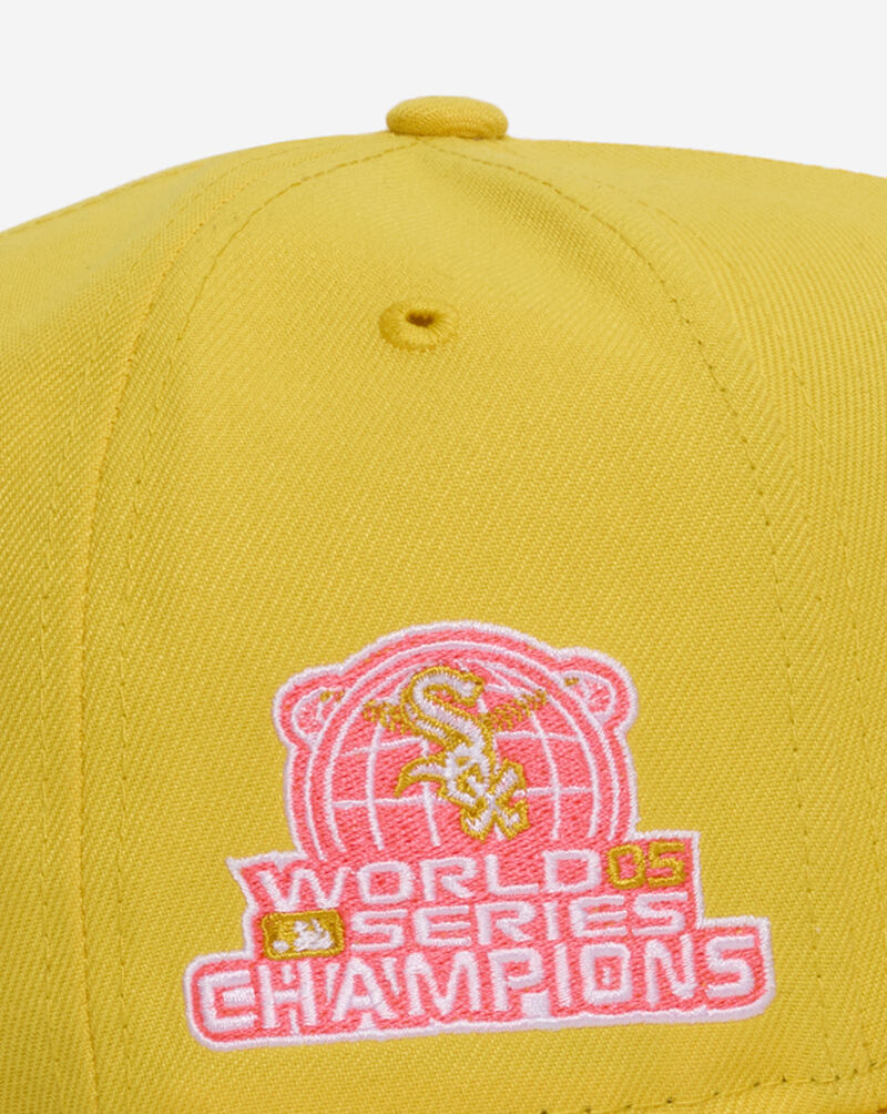 New Era 9Fifty Chicago White Sox A-Frame Snapback Hat 71011847 Yellow 2