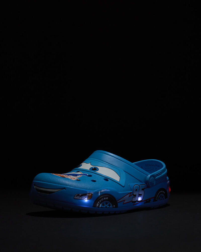 Crocs Grade School Lightning McQueen Dinoco Crocband Clog 213583-90HJ Blue 2