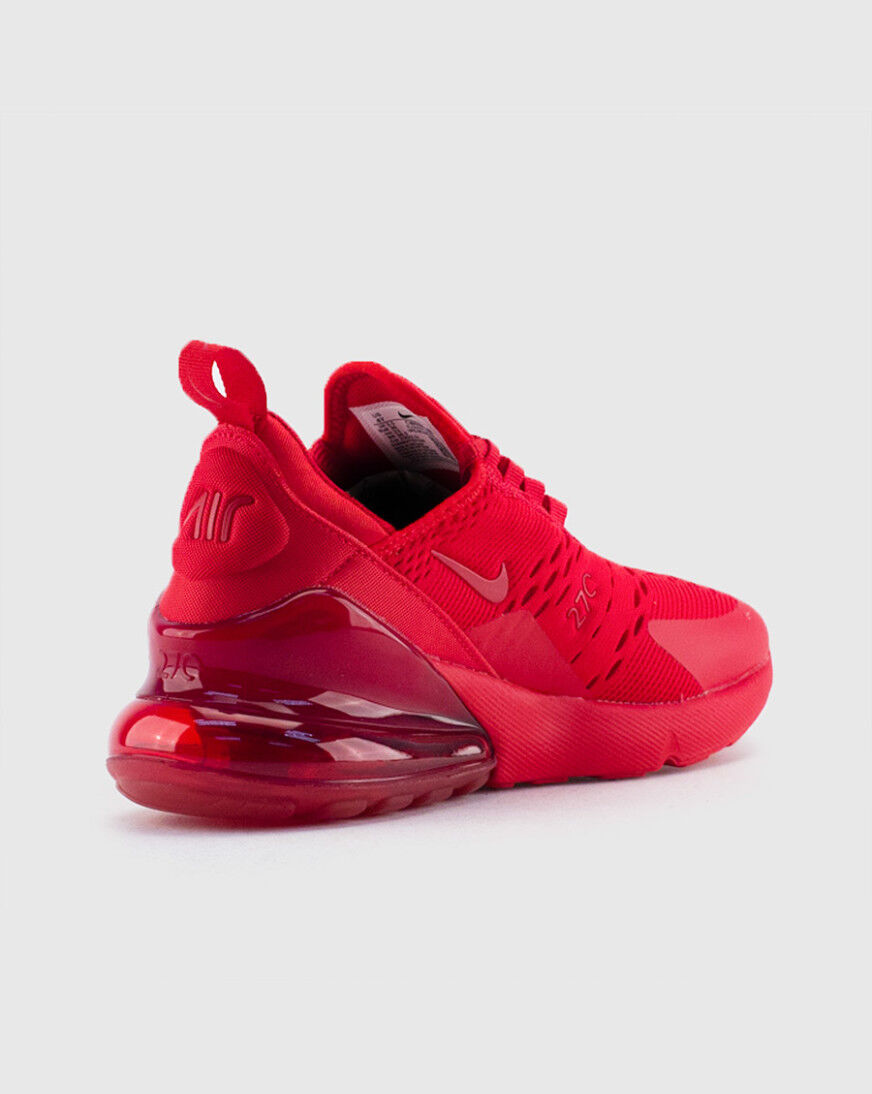 all red nike 270
