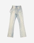 Smoke Rise Flocked Thorn Heart Denim Jeans RJP26S401SN-SEVILLEBLUE Blue 3