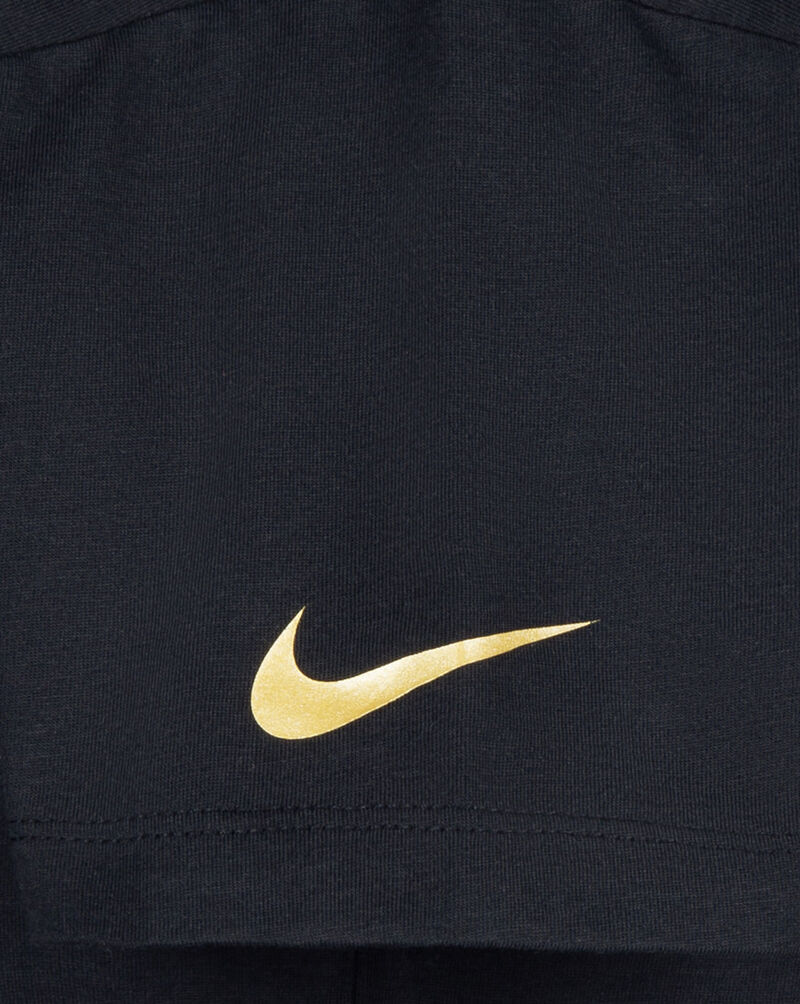 Nike Pre-School Shine Boxy Tee 36L428-023 Black 4