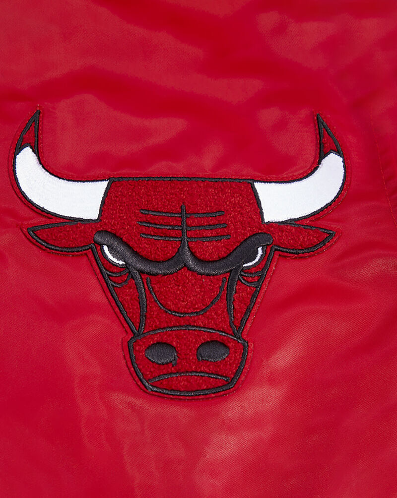PRO STANDARD Chicago Bulls Retro Classic Rib Satin Jacket BCB656009-RBK Red 2
