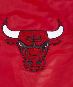 Chicago Bulls Retro Classic Rib Satin Jacket