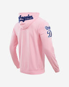 Los Angeles Dodgers Classic Chenille Double Knit Full-Zip Hoodie