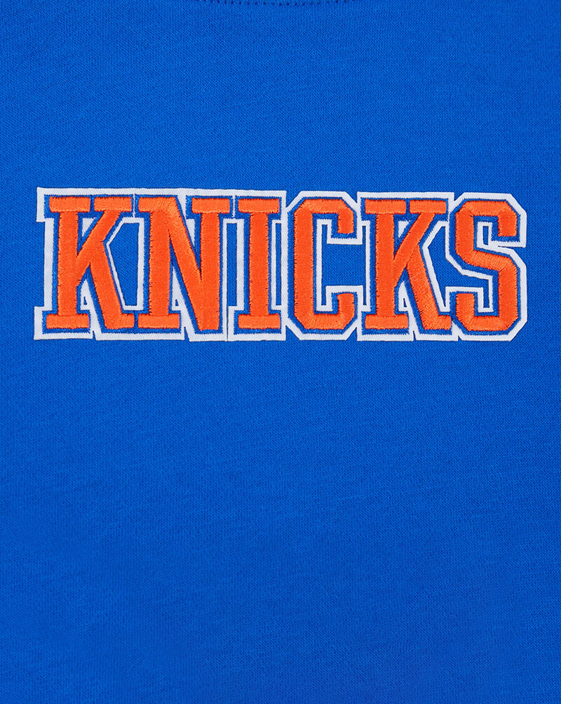 PRO STANDARD Big Boys' New York Knicks Wingspan Drop Shoulder Pullover Hoodie BNKB5516777-RYB Blue 2