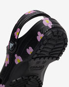 Crocs Pre-School Classic Flower Clog 212670-001 Black 8