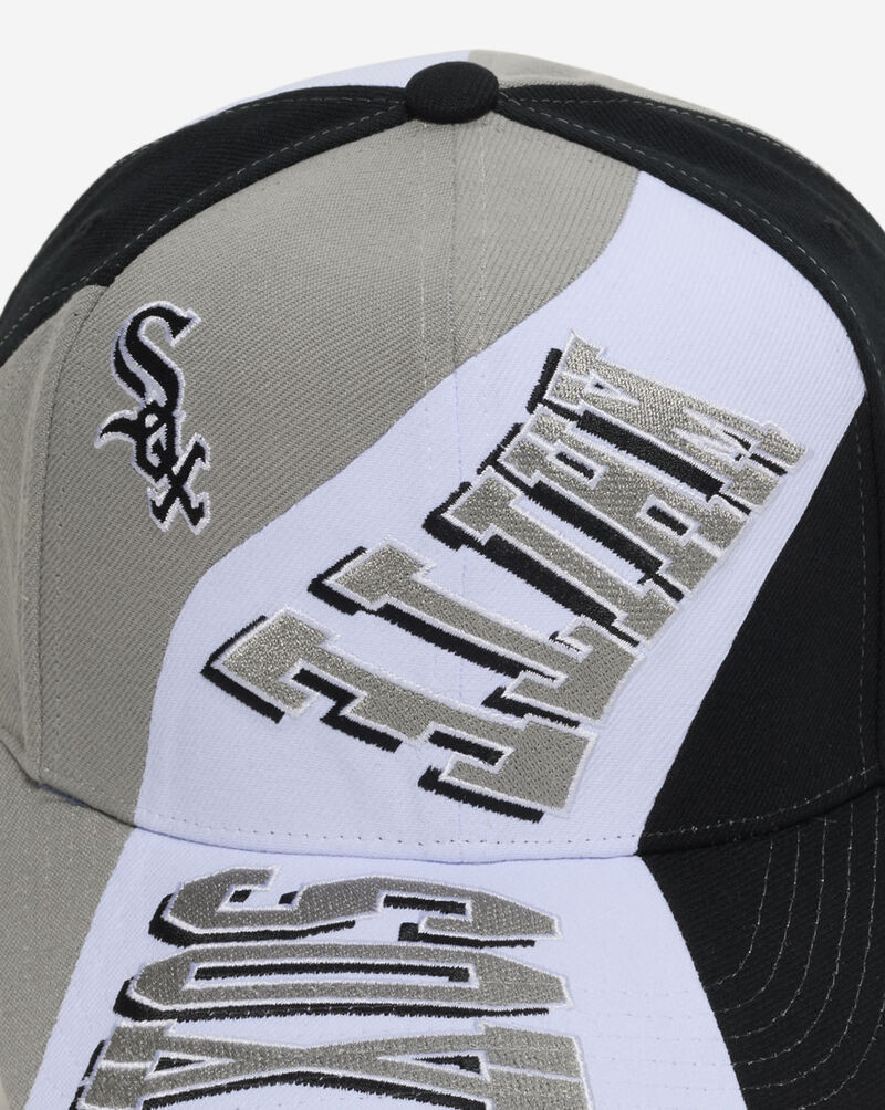 Mitchell  Ness Chicago White Sox Pro Crown Retro Snapback Hat HP18075-CWSGYWH Grey 2