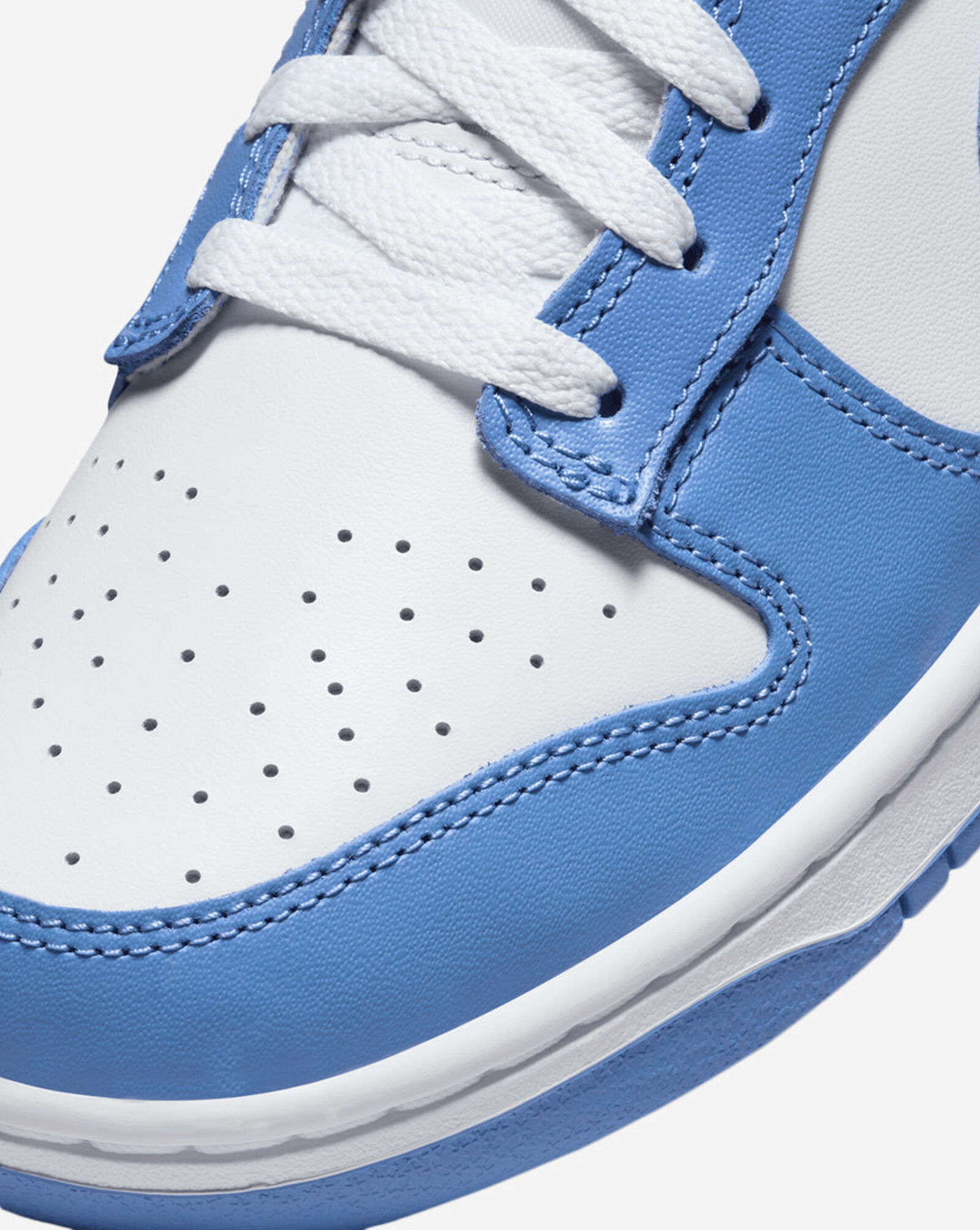 snipes dunk low blue