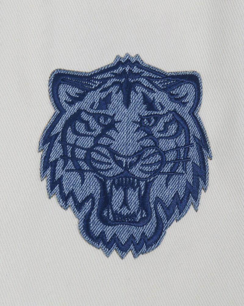 PRO STANDARD Detroit Tigers Varsity Blues Denim Varsity Jacket  LDT639137-DLN Blue 2