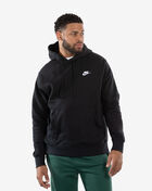 Shop Nike NSW Club Fleece Pullover Hoodie BV2654-010 black