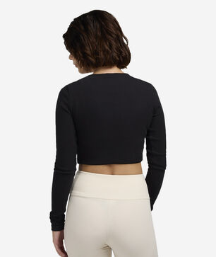 Essential Long-Sleeve Crop Top