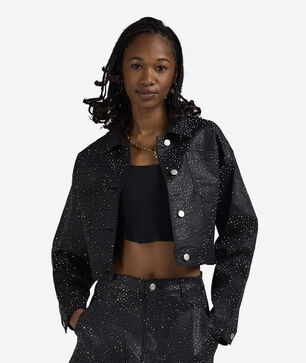 Rhinestone Trucker Jacket 
