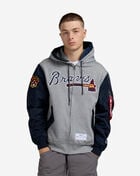 New Era Alpha Industries Atlanta Braves Bomber Jacket 60684026 Blue 1