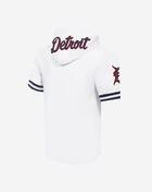 Detroit Tigers Classic Chenille Double Knit Pull Over Hoodie 