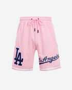 PRO STANDARD Los Angeles Dodgers Classic Chenille Double Knit Short LLD331605-PNK Pink 1