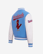 PRO STANDARD St. Louis Cardinals Retro Classic Rib Wool Varsity Jacket  LSCH35753-UWH Blue 3