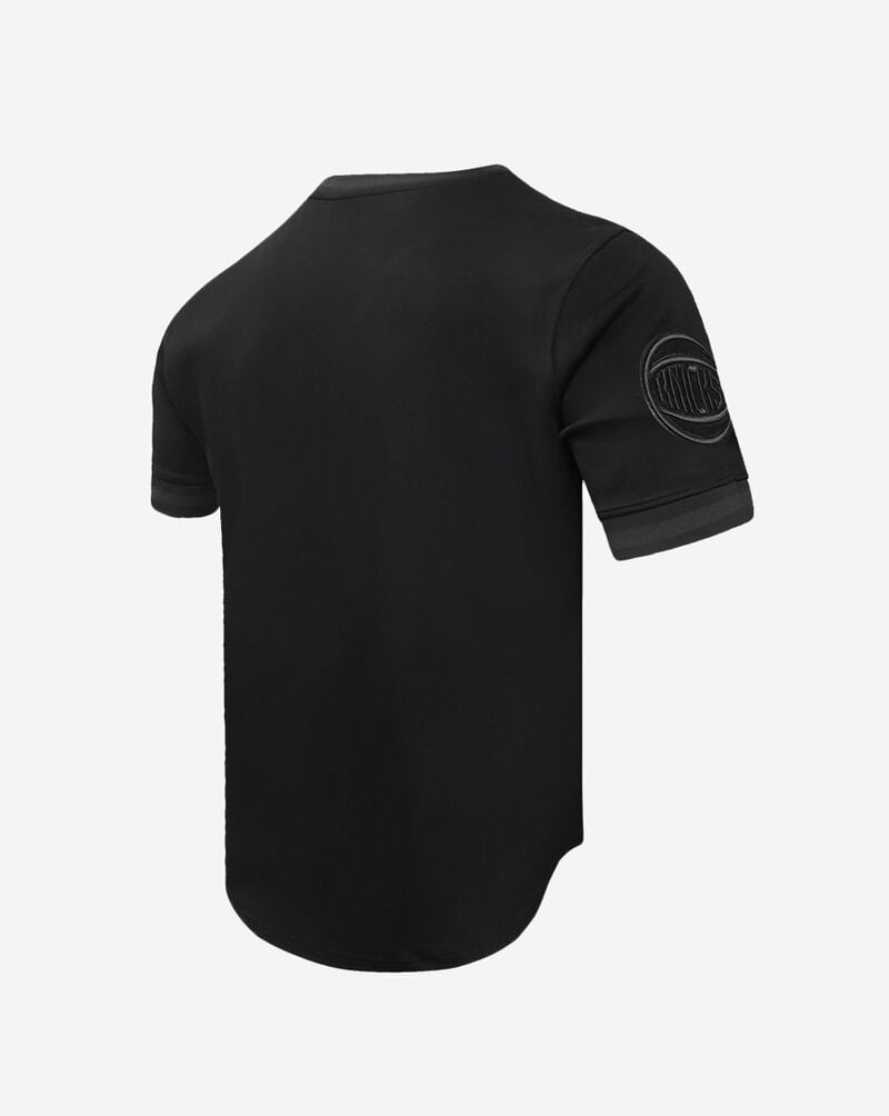 PRO STANDARD New York Knicks Triple Black Double Knit Tee BNK153436-BLK Black 3
