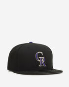 New Era 9Fifty Colorado Rockies Snapback Hat 11591059 Black 1