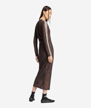 Snake Print Maxi Dress