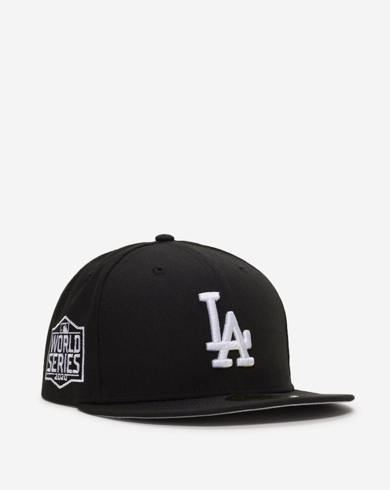 New Era 59Fifty Los Angeles Dodgers Fitted Hat 60398769 Black 1