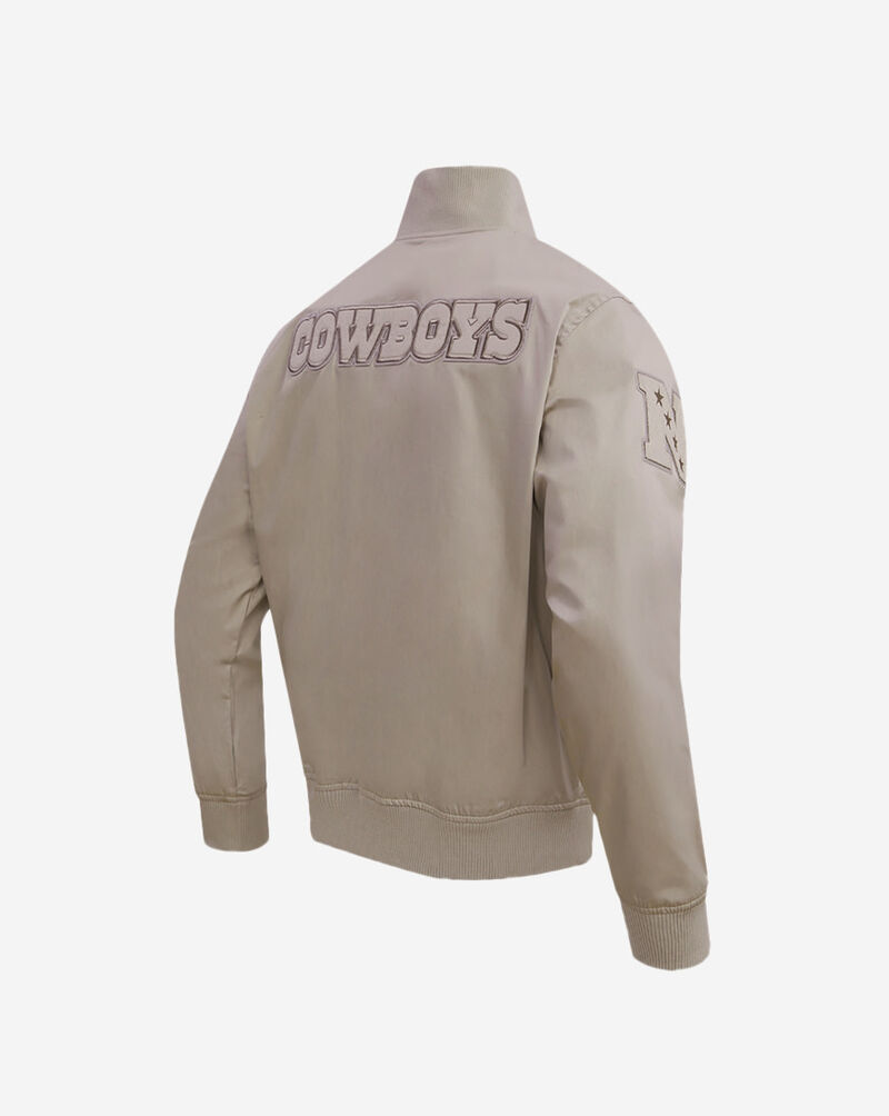 PRO STANDARD Dallas Cowboys Neutral Twill Jacket FDC644493-TAU Beige 3