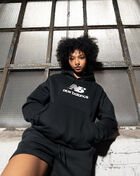 New Balance Sport Essentials Fleece Logo Hoodie WT41506-BK Black 5