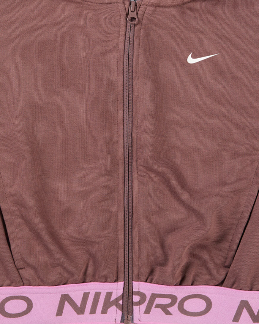 Shop Nike Big Kids' Pro Fleece Dri-FIT Full-Zip Hoodie HQ9312-502