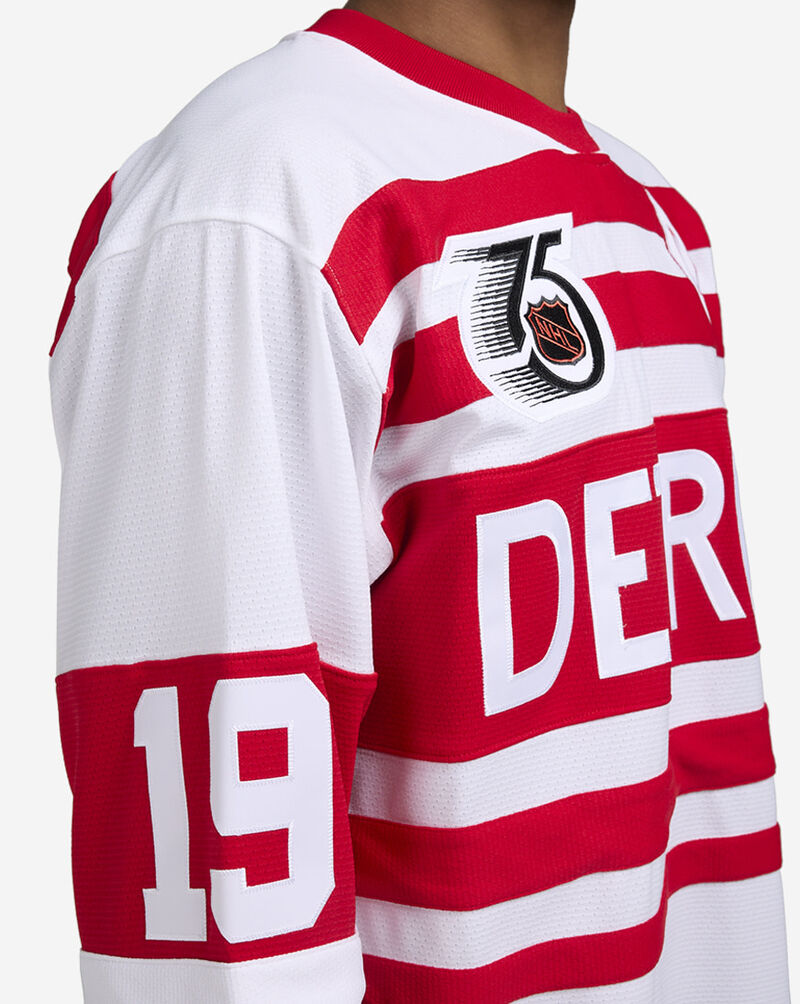 Mitchell  Ness Detroit Red Wings Yzerman Power Play Jersey JY11661-DRWWHIT White 4