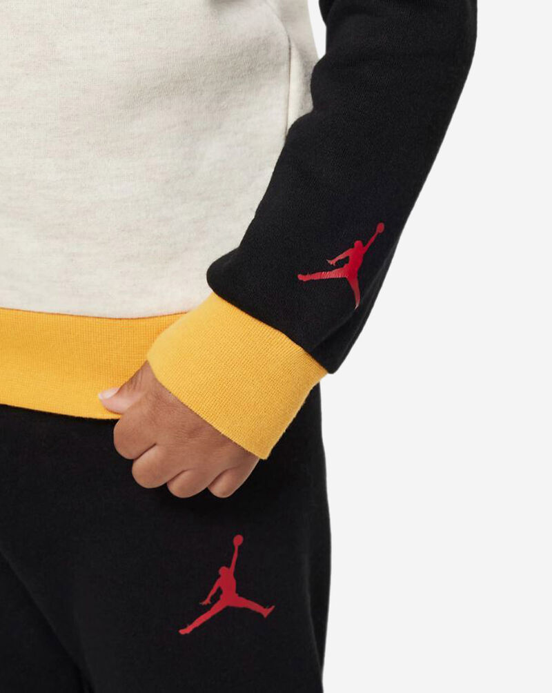 Shop Jordan Boys' Fleece Pullover Hoodie Set 75B798023 black SNIPES USA