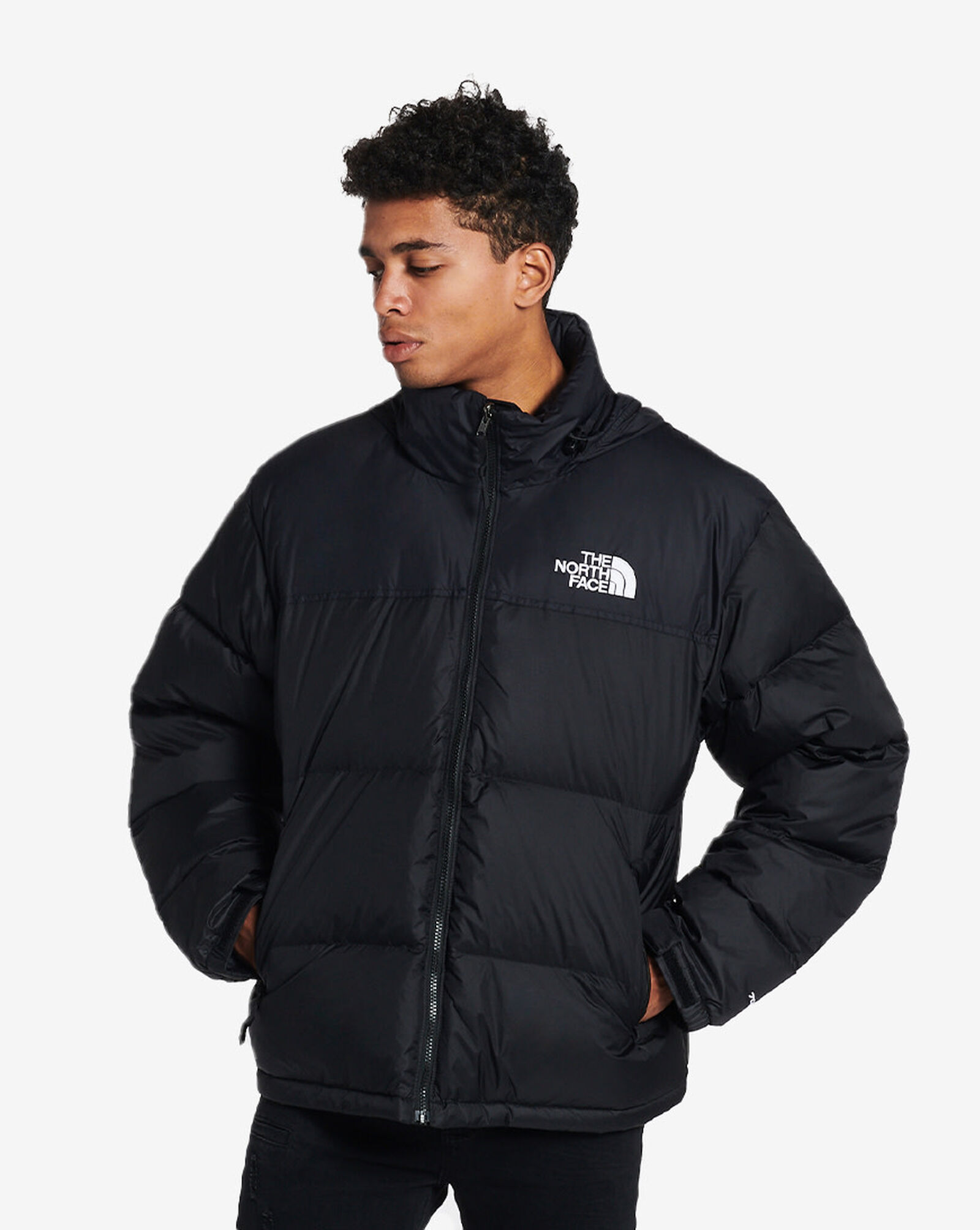 Shop The North Face 1996 Retro Nuptse Jacket NF0A3C8D-LE4 black ...