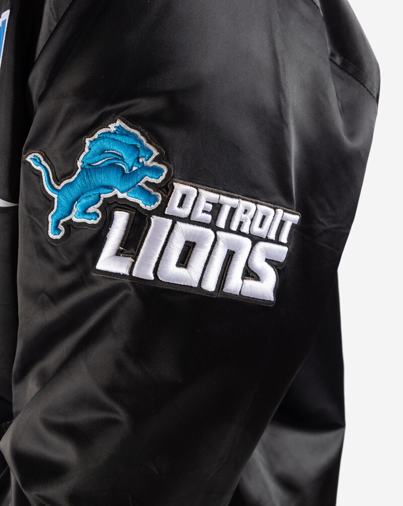 Pro Standard Detroit Lions Big Logo Satin Jacket FDL640949 Black 4
