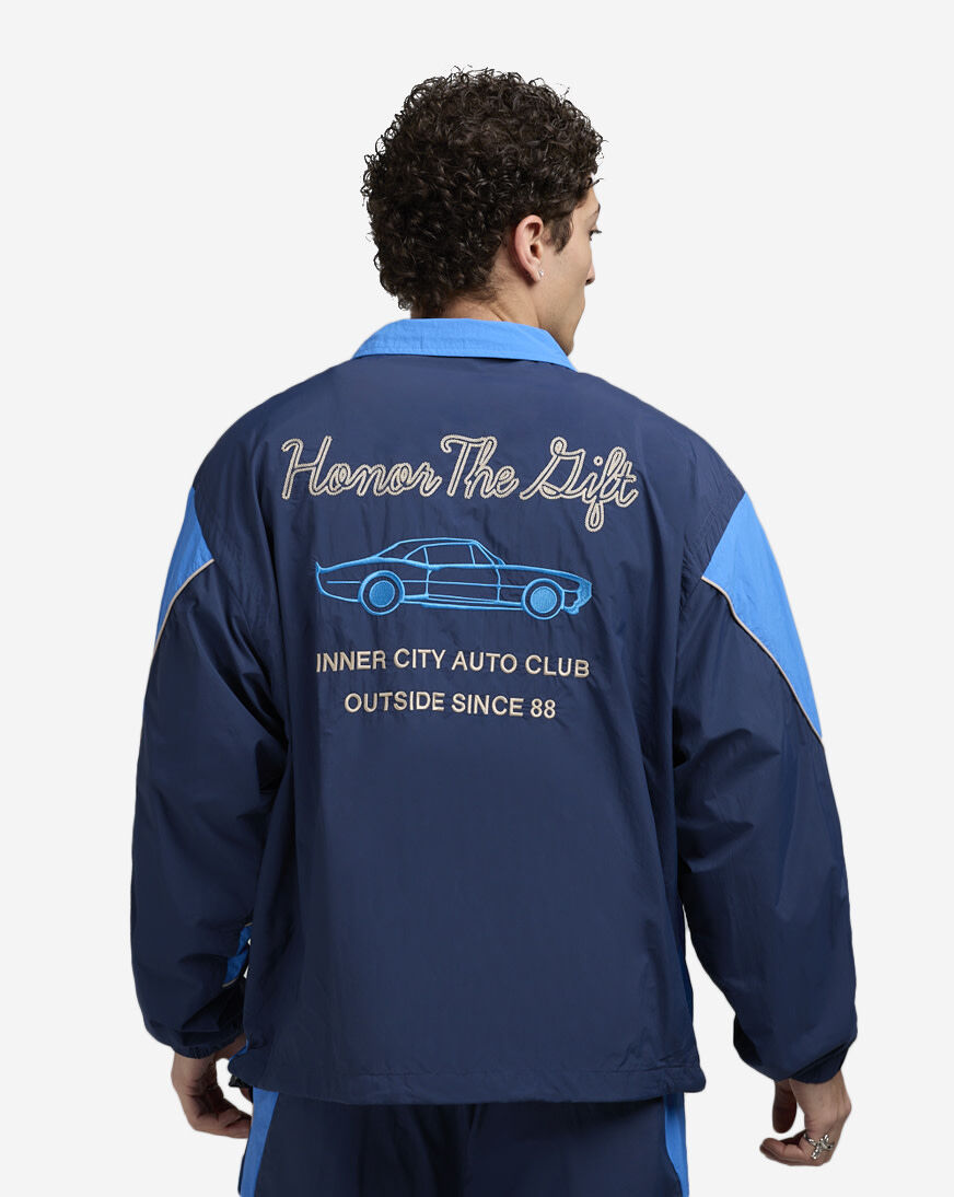 Shop Honor The Gift Honor Inc Jacket HTG250164-BLU blue Shop Honor The Gift Honor Inc Jacket HTG250164-BLU blue