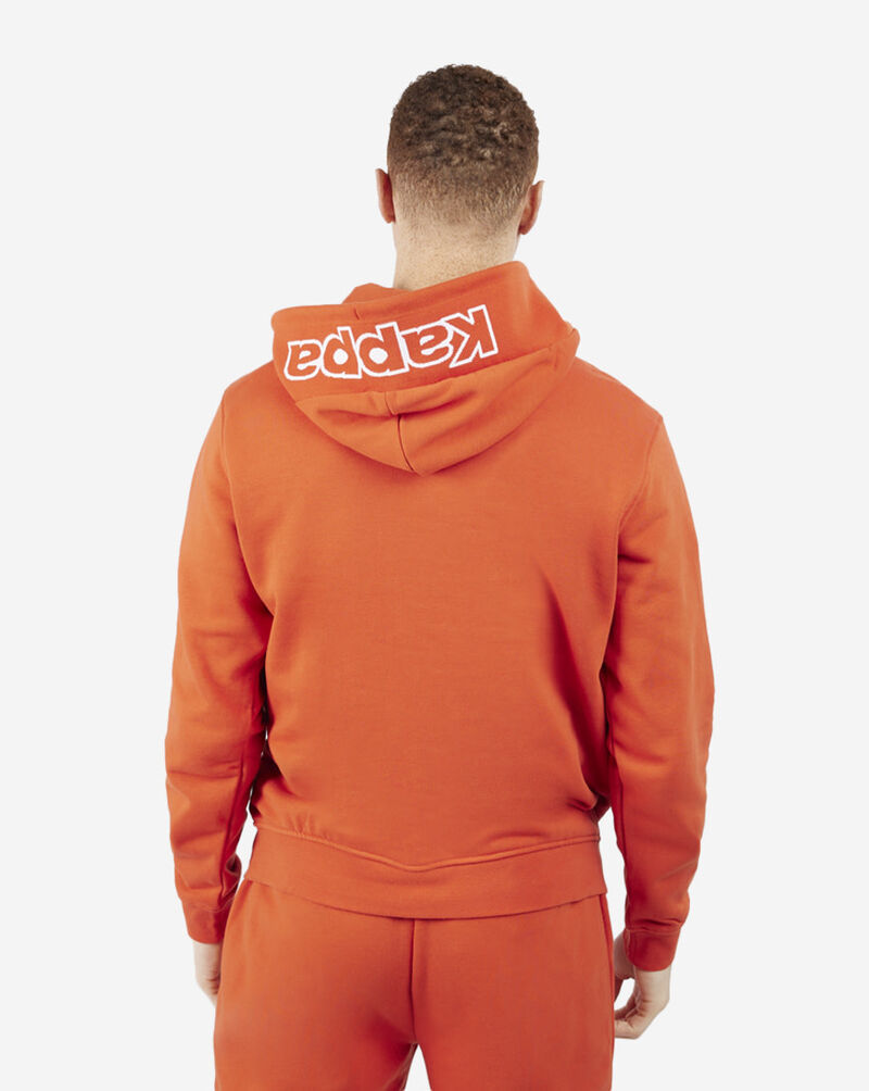 Kappa hoodie orange clearance