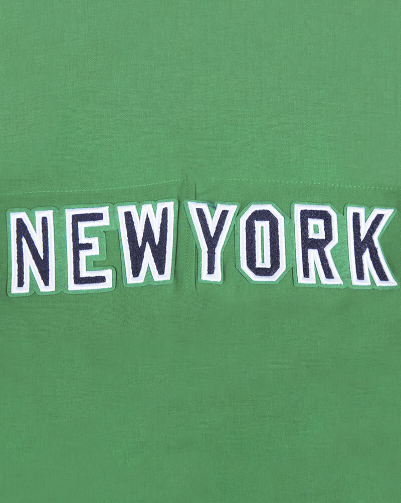 PRO STANDARD New York Yankees Classic Chenille Double Knit Pull Over Hoodie  LNY531152-KGR Green 4