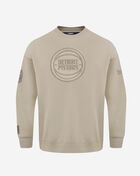 PRO STANDARD Detroit Pistons Neutral Drop Shoulder Fleece Crewneck BDP558128-TAU Beige 1